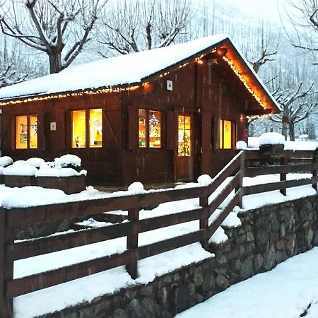 Bungalows Nou Camping La Guingueta D'Aneu Buitenkant foto