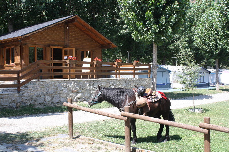 Bungalows Nou Camping La Guingueta D'Aneu Buitenkant foto